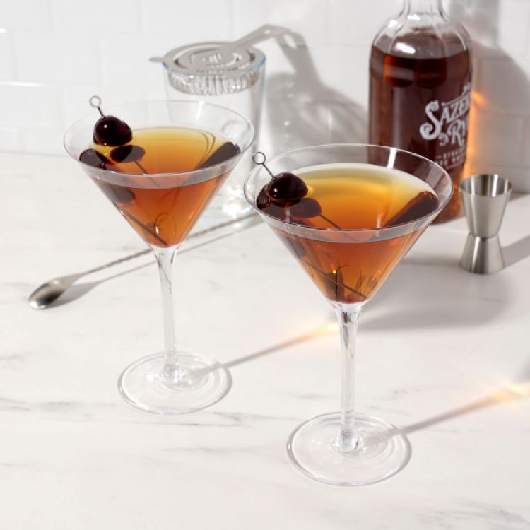 True® Manhattan Martini Glass, set of 4 3