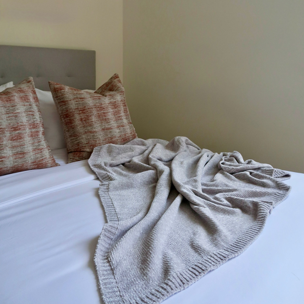 Chenille Knit Throw 2