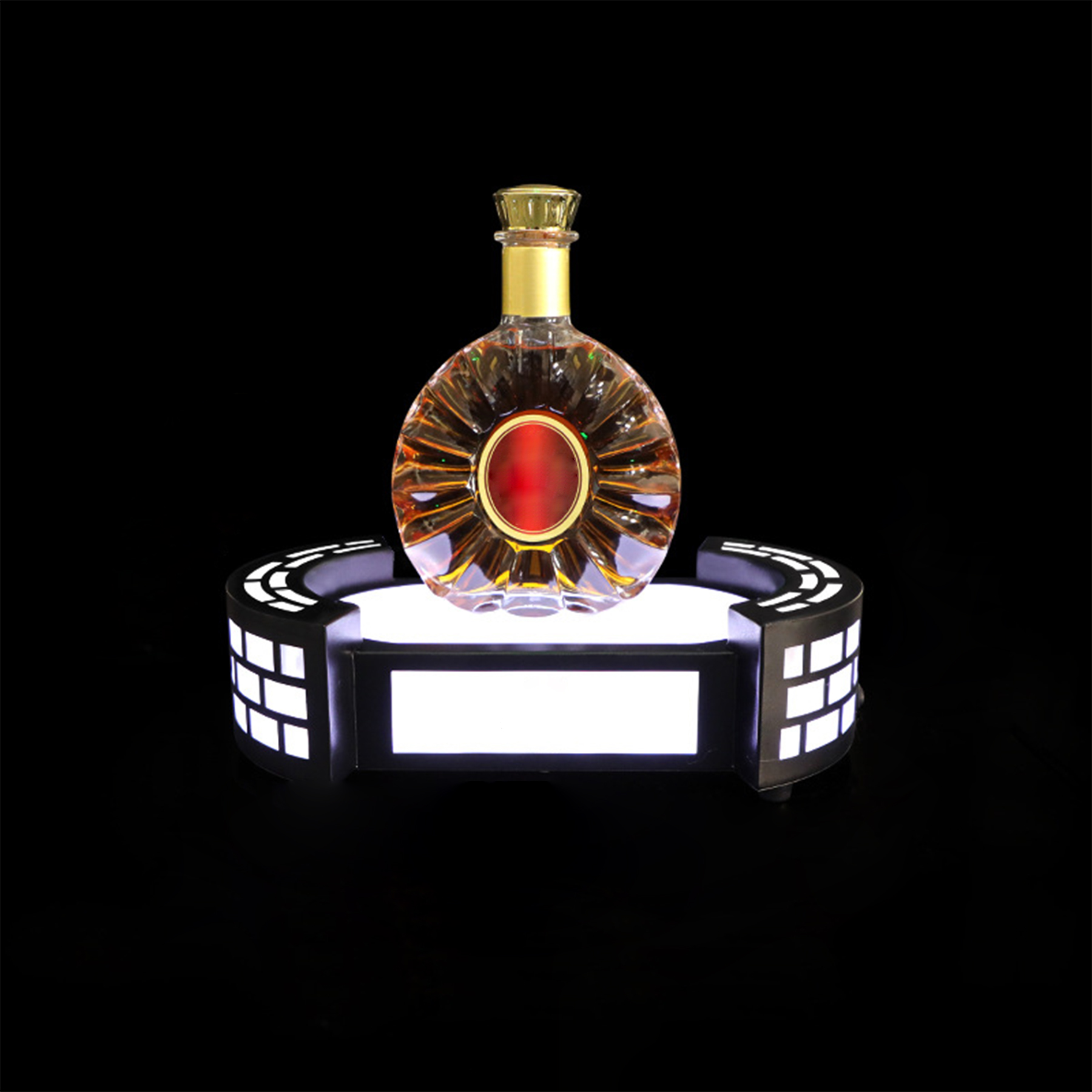 Lighted Liquor Bottle Display Shelf 5