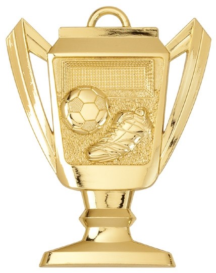 Soccer Trophy Medal, 2 3/4" Tall
