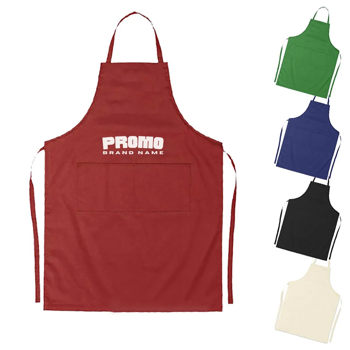 Unisex 2 Pockets Painting Cooking Kid Apron Age 8-12 2