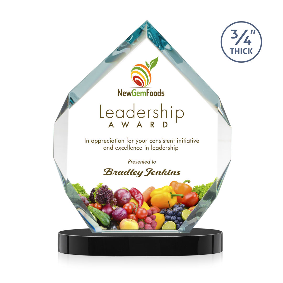 Royal Diamond VividPrint™ Award on Alberton Base - Black 5