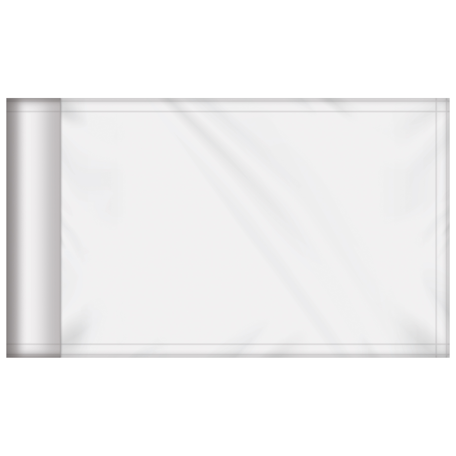9" X 6" Double Sided Rectangle Ski Pole Flag 2