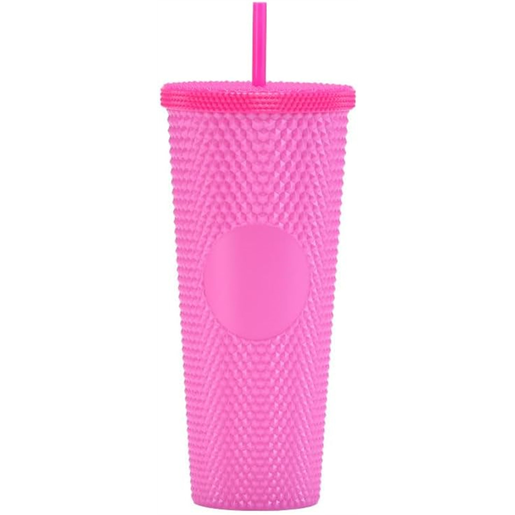 24oz Plastic Durian Cup with Straw 15