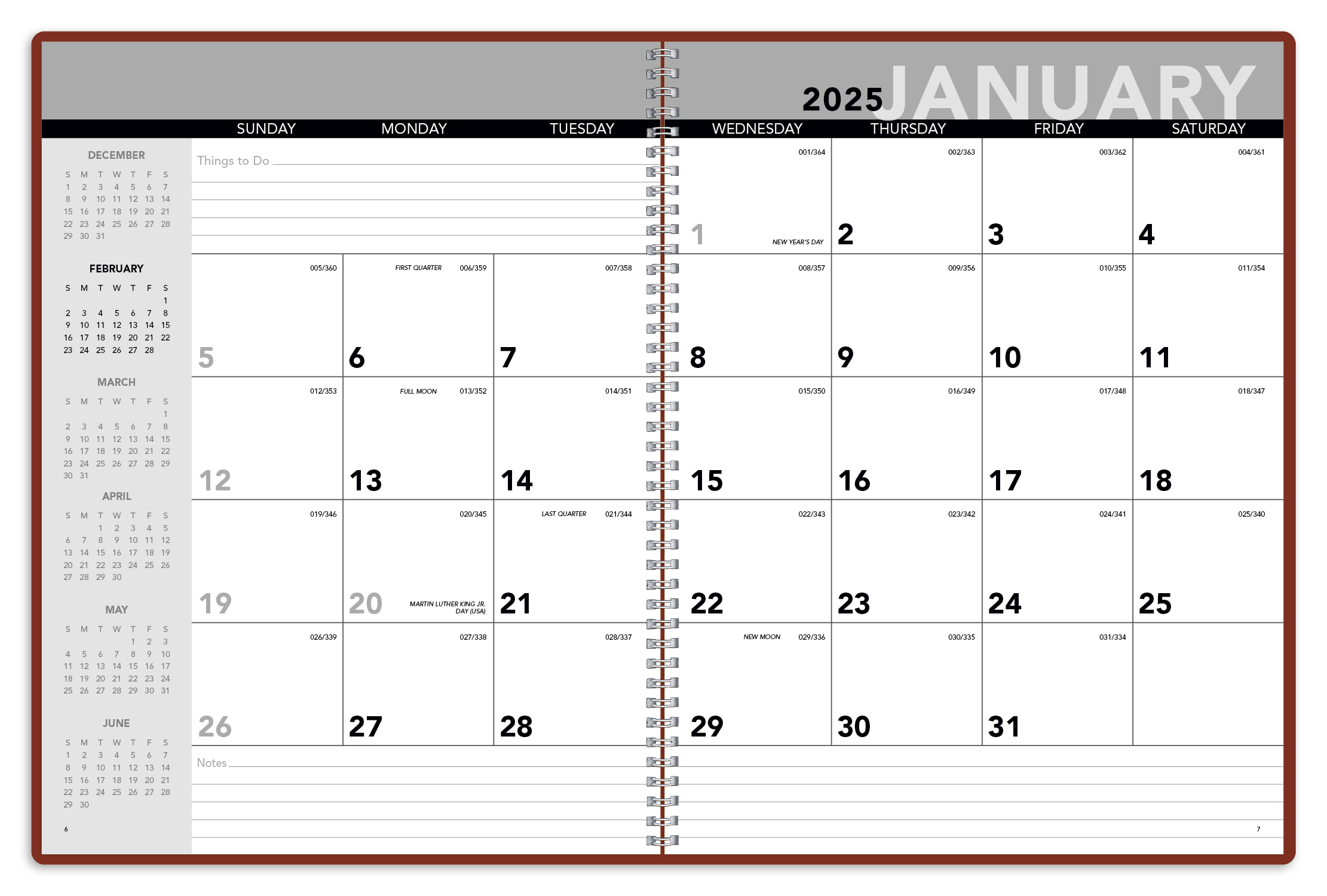 Triumph® Calendars Monthly Planner 13