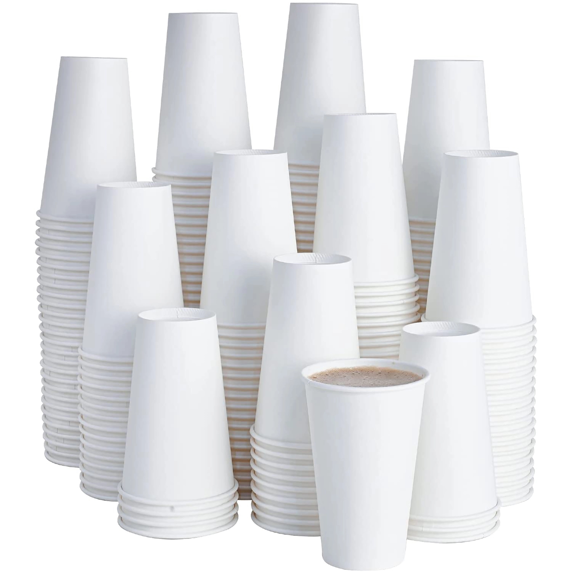 9oz White Paper Cup 2