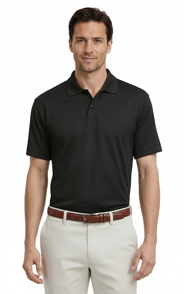 Adult Tonal Stripe Wicking Polo 27