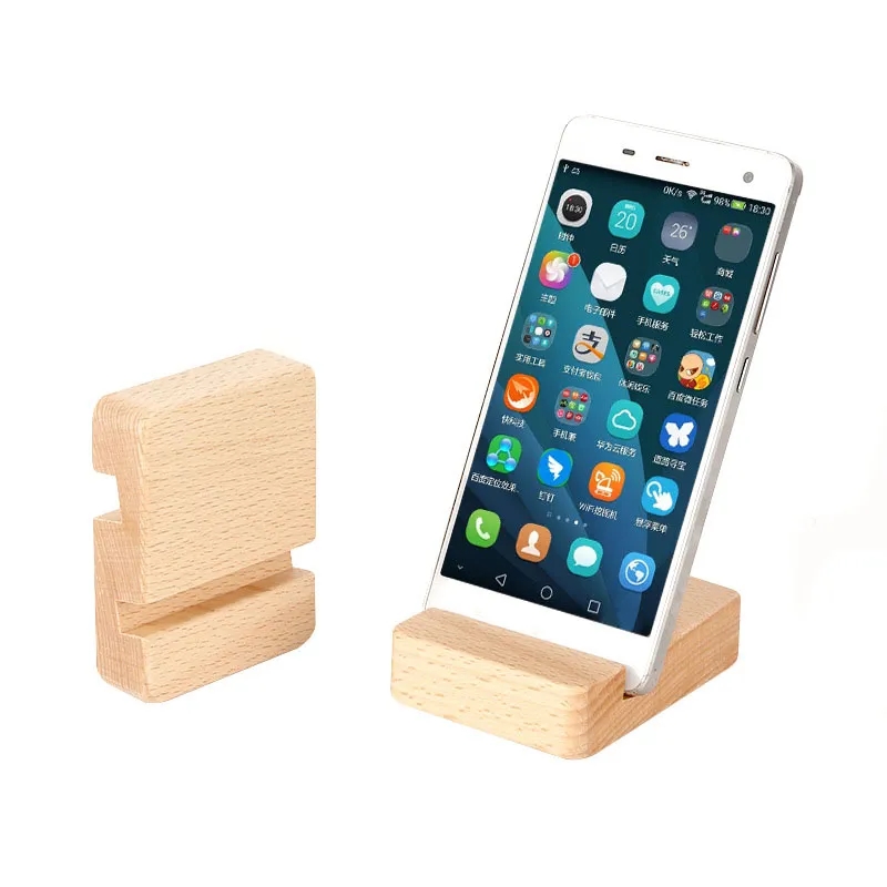 Wooden Cellphone Stand Holder 3