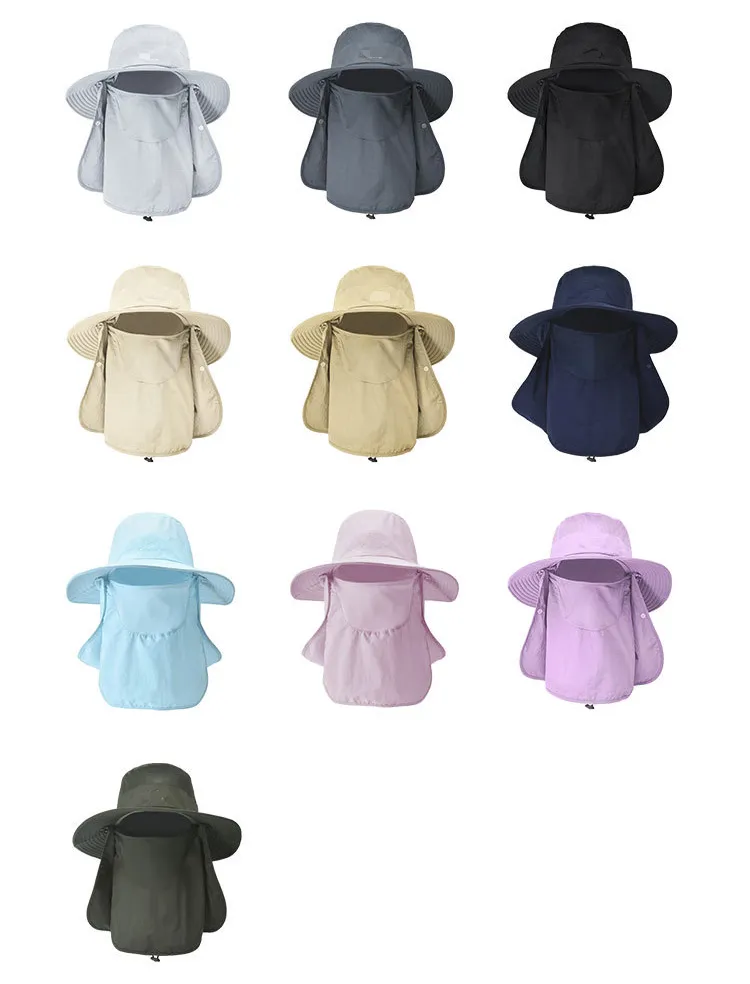 Windproof Sun Visor Hat 4