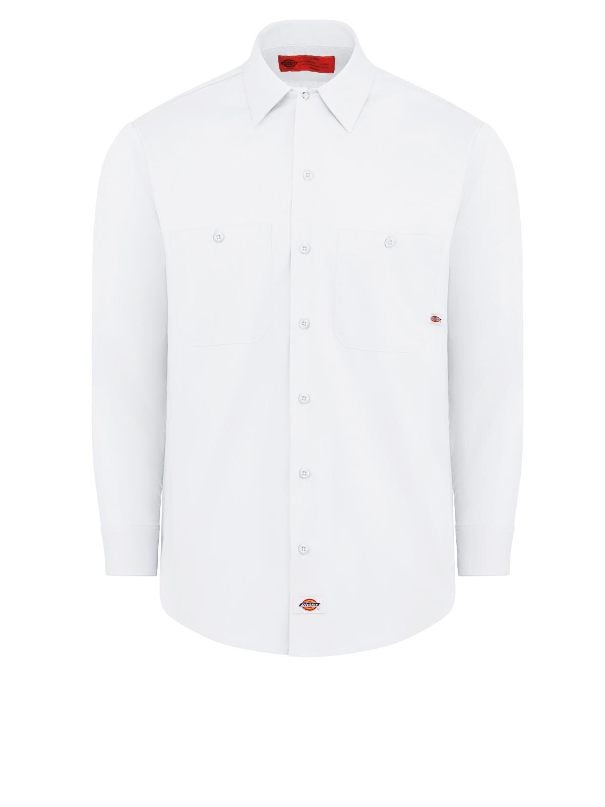 Dickies Shirts - Men's Industrial Long-Sleeve Work Shirt 1