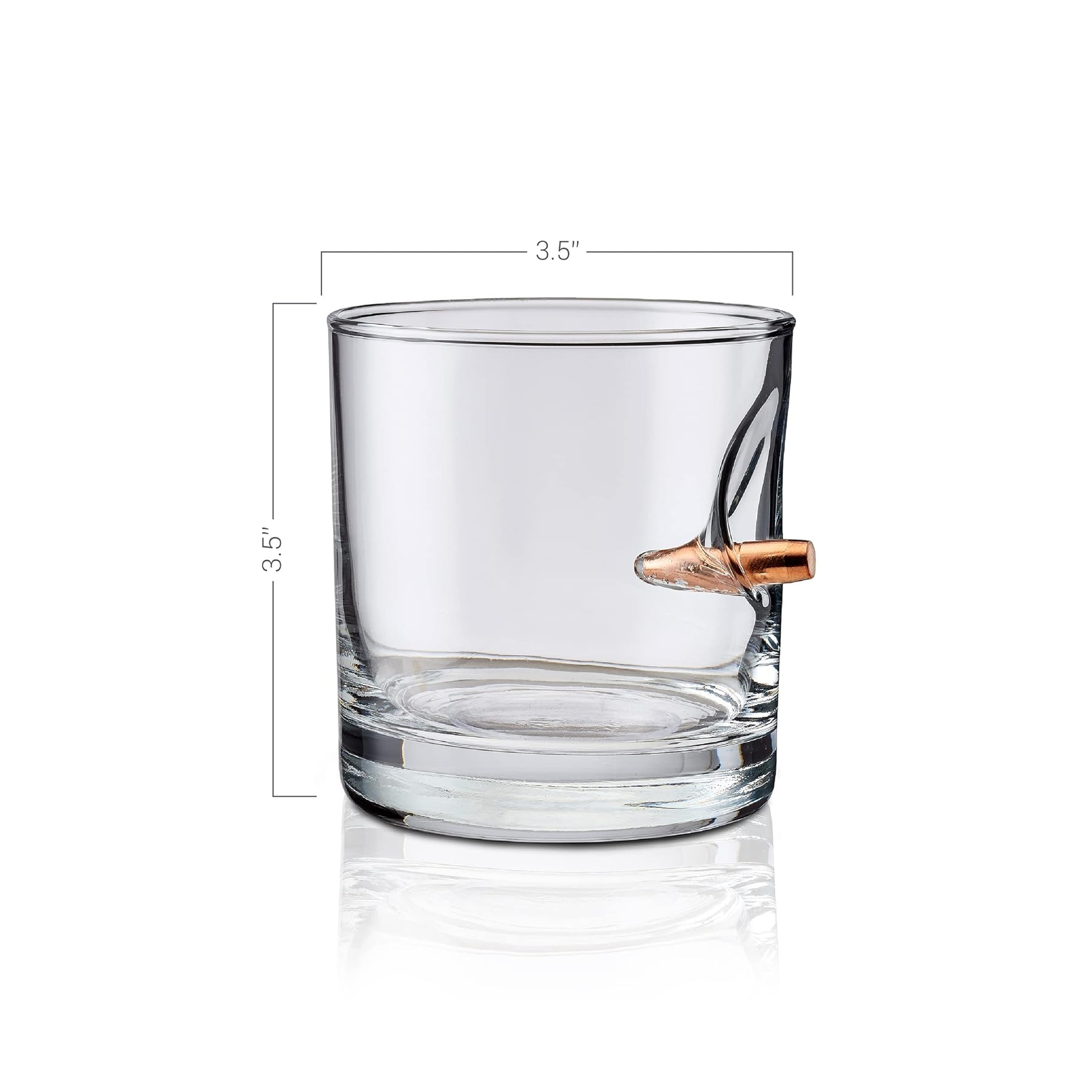 Bullet Whiskey Glass Cup 11oz 3