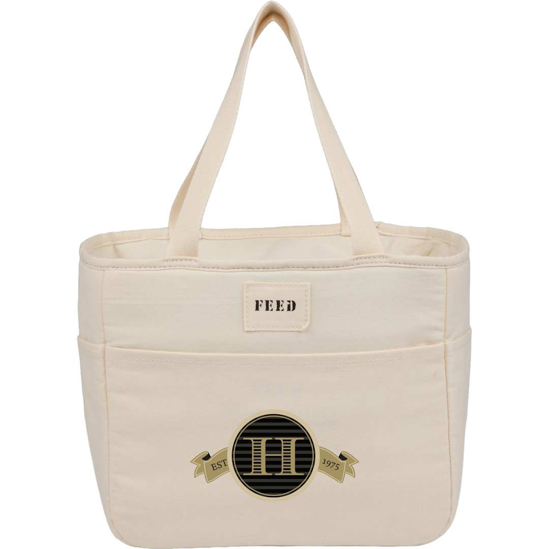 FEED Organic Cotton 9 Can Lunch Cooler 124