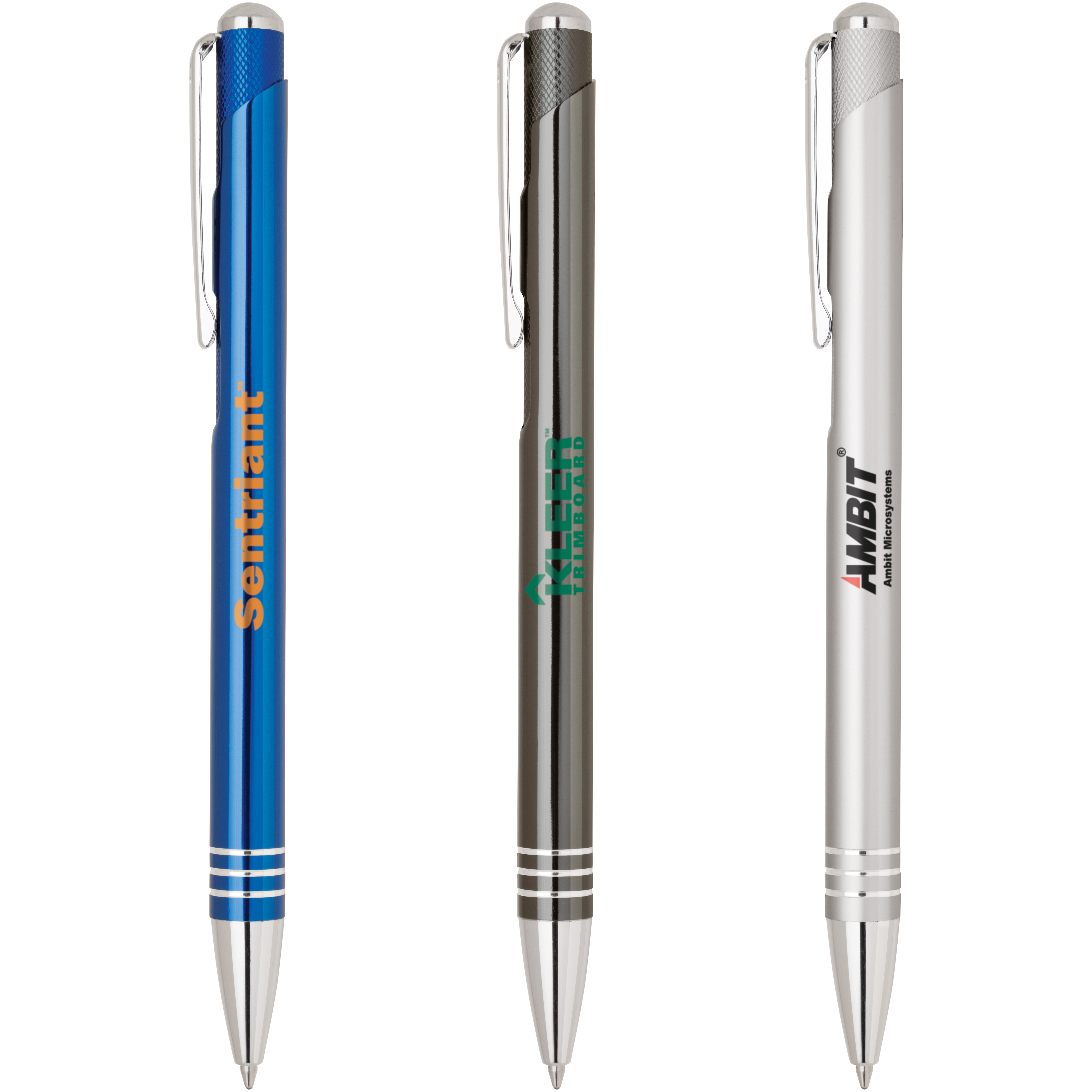 Klavier-III Aluminum Ballpoint Pen with Knurled Plunger 3