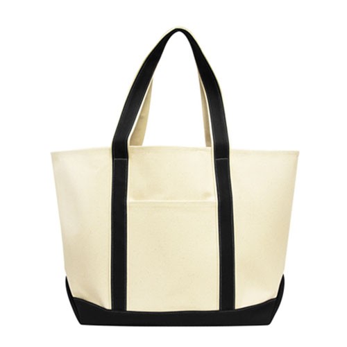 16 oz. Heavy Duty Durable Cotton Canvas Tote Bag Boat Bag 10