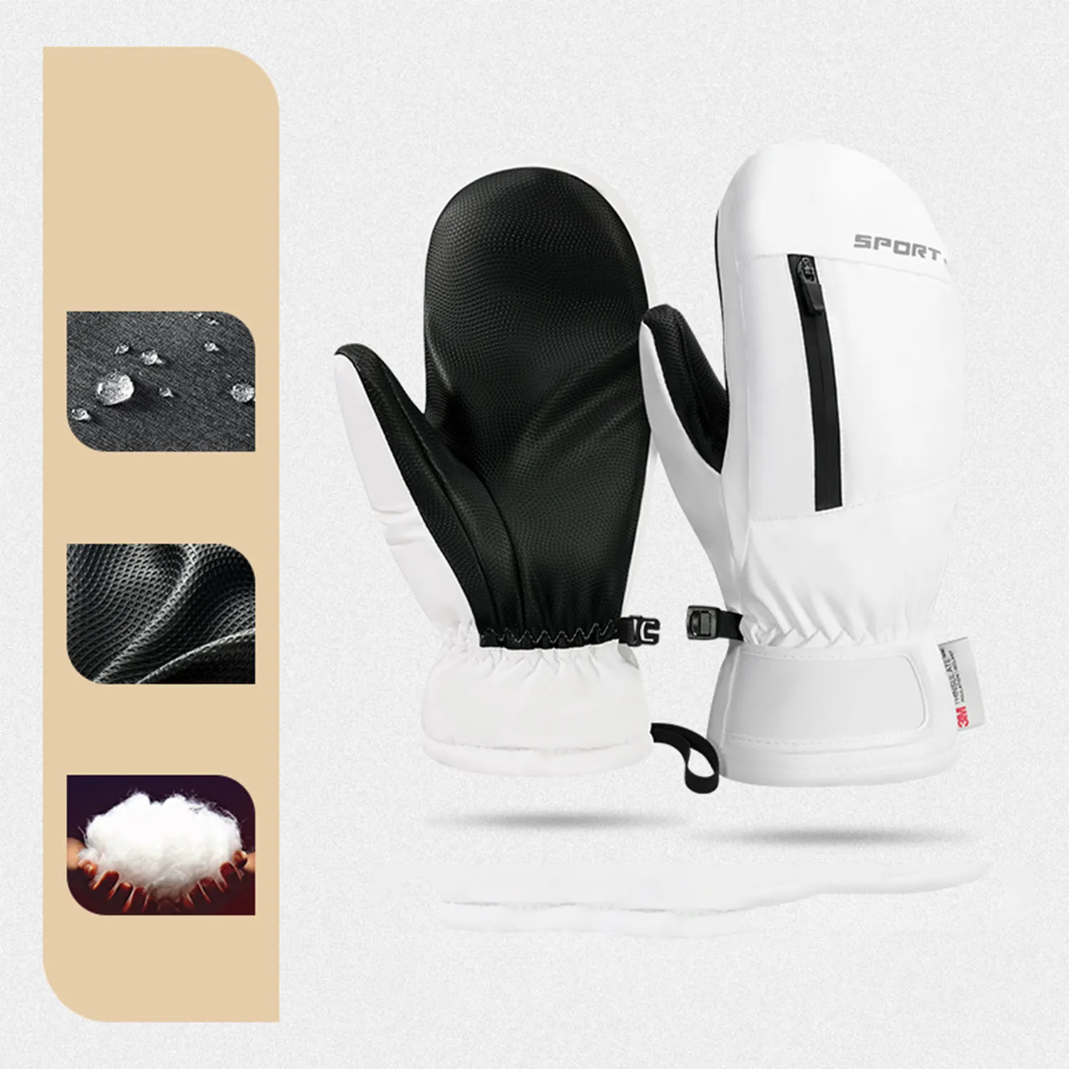 Touch Screen Warm Ski Gloves 2