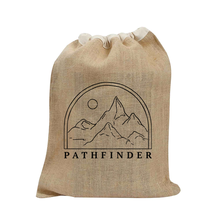 Juniper Jute Drawstring Backpack 6