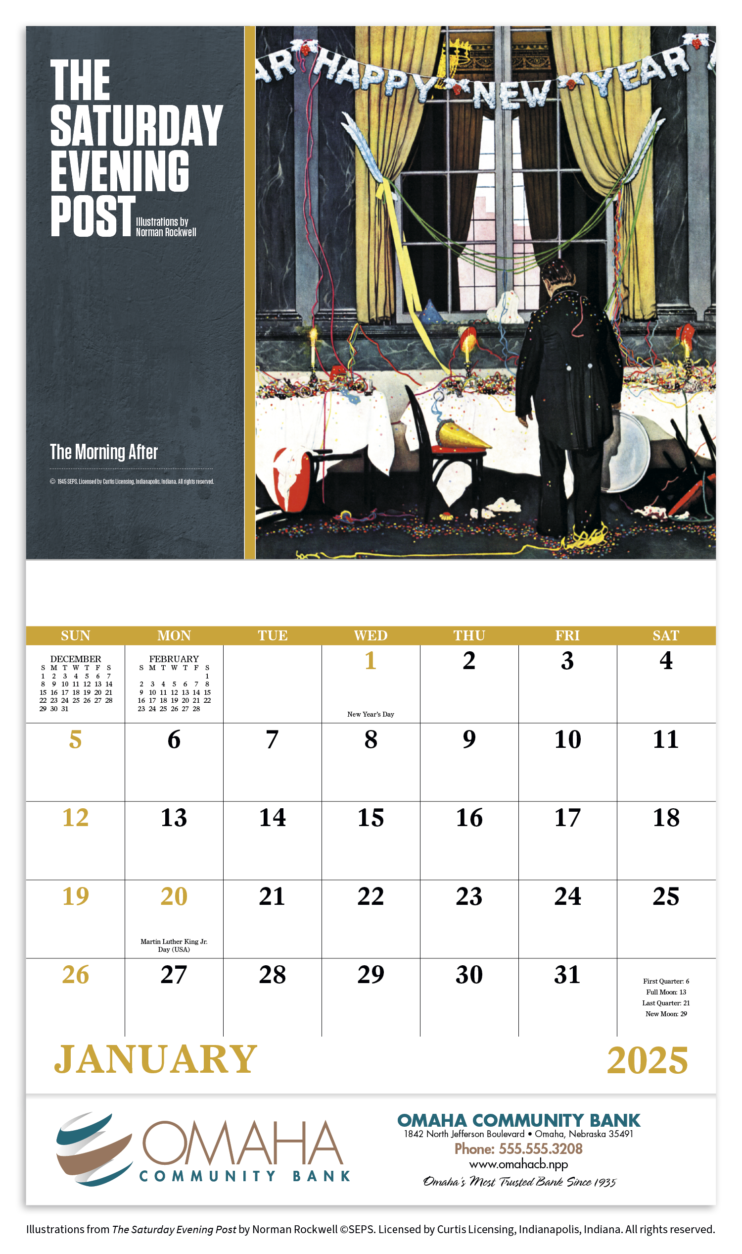 Good Value™  The Saturday Evening Post Illustrations by Norman Rockwell – Stapled Calendar 10