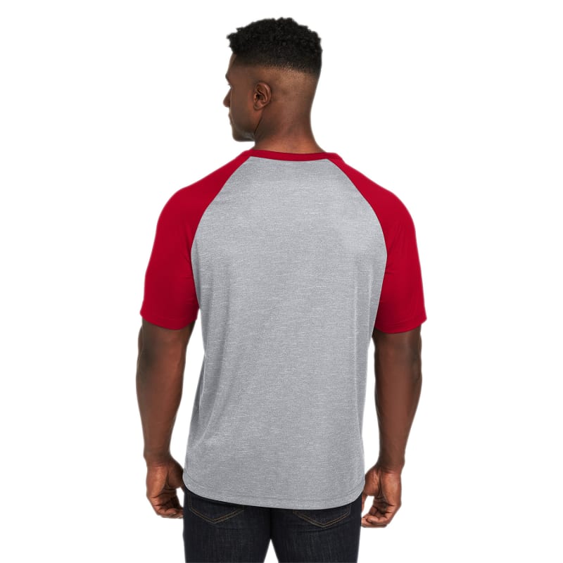 Team 365 Unisex Zone Colorblock Raglan T-Shirt 8