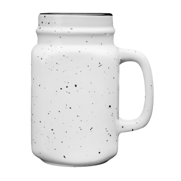 Speckled 16 oz. Savannah Ceramic Mason Jar 47
