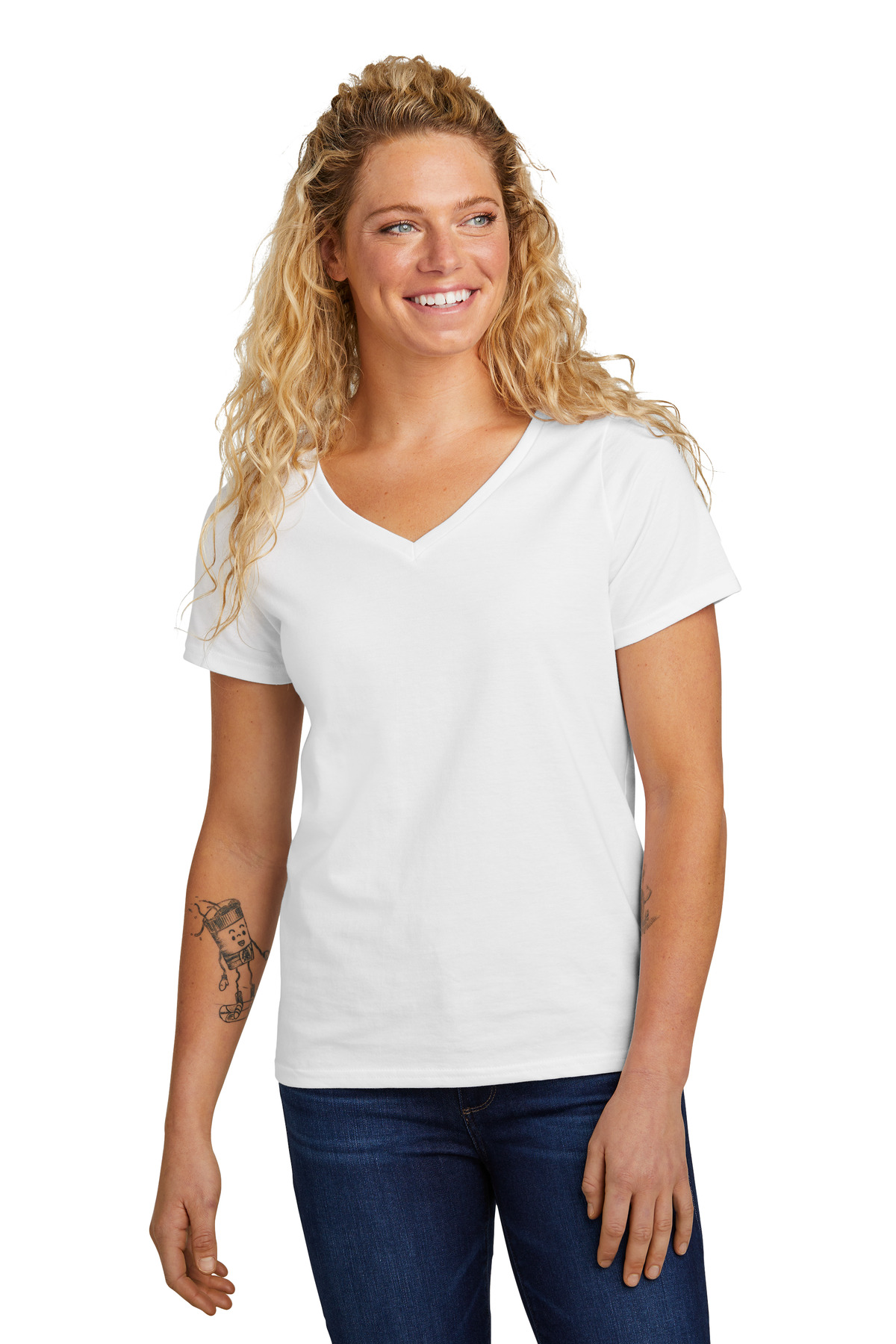 Volunteer Knitwear Women's Daily V-Neck Tee LVL45V 29