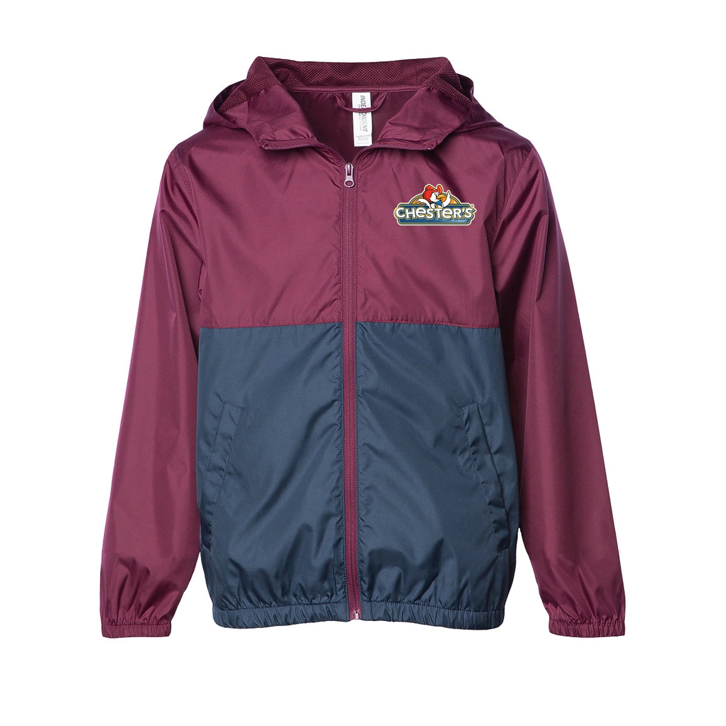 Independent Trading Co. Youth Lightweight Windbreaker Jacket 8