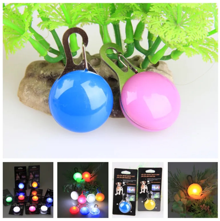 Clip-on Pet Collar Pendant Safety Light 3