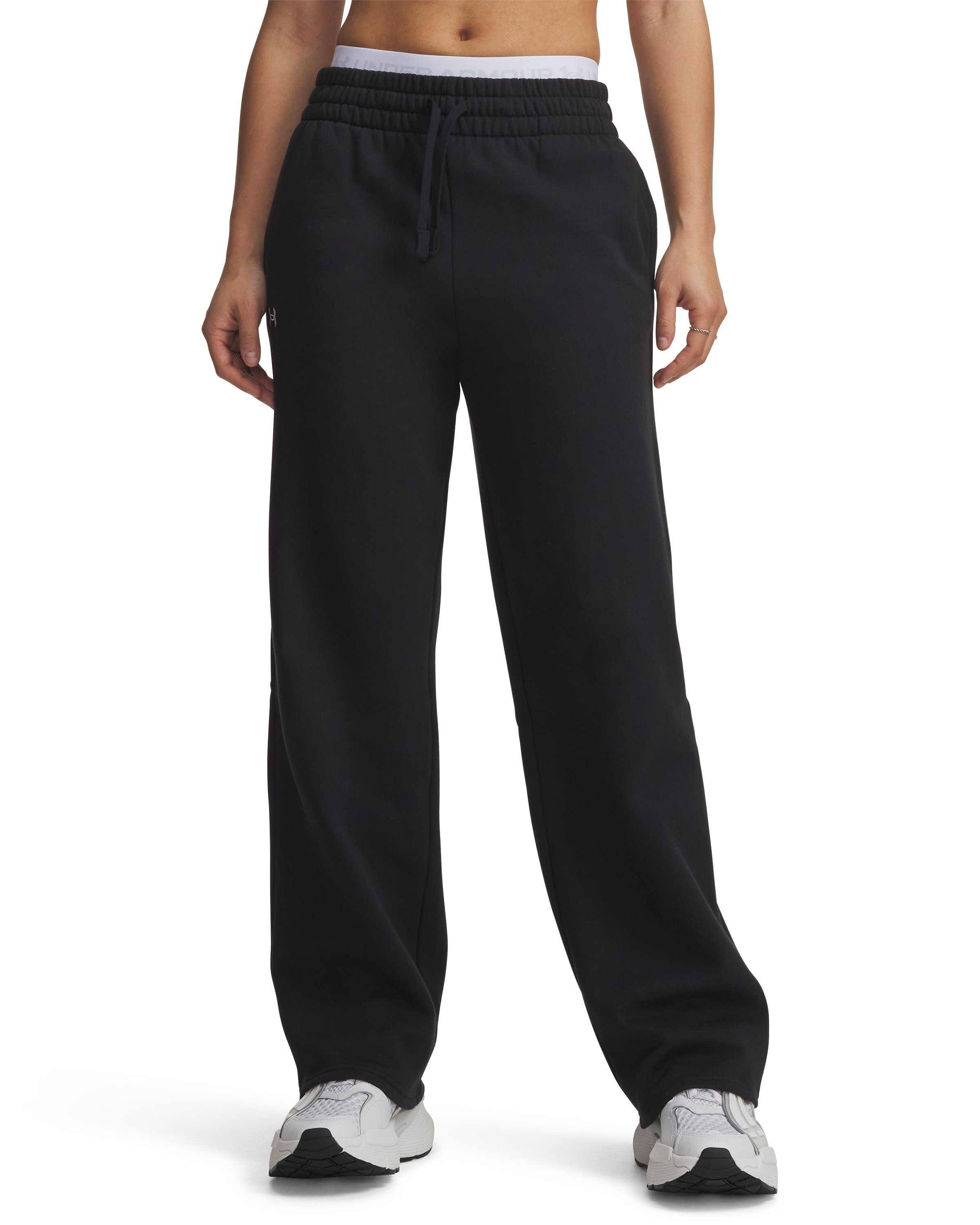 UA Rival Fleece Women's Straight Leg Pants 5