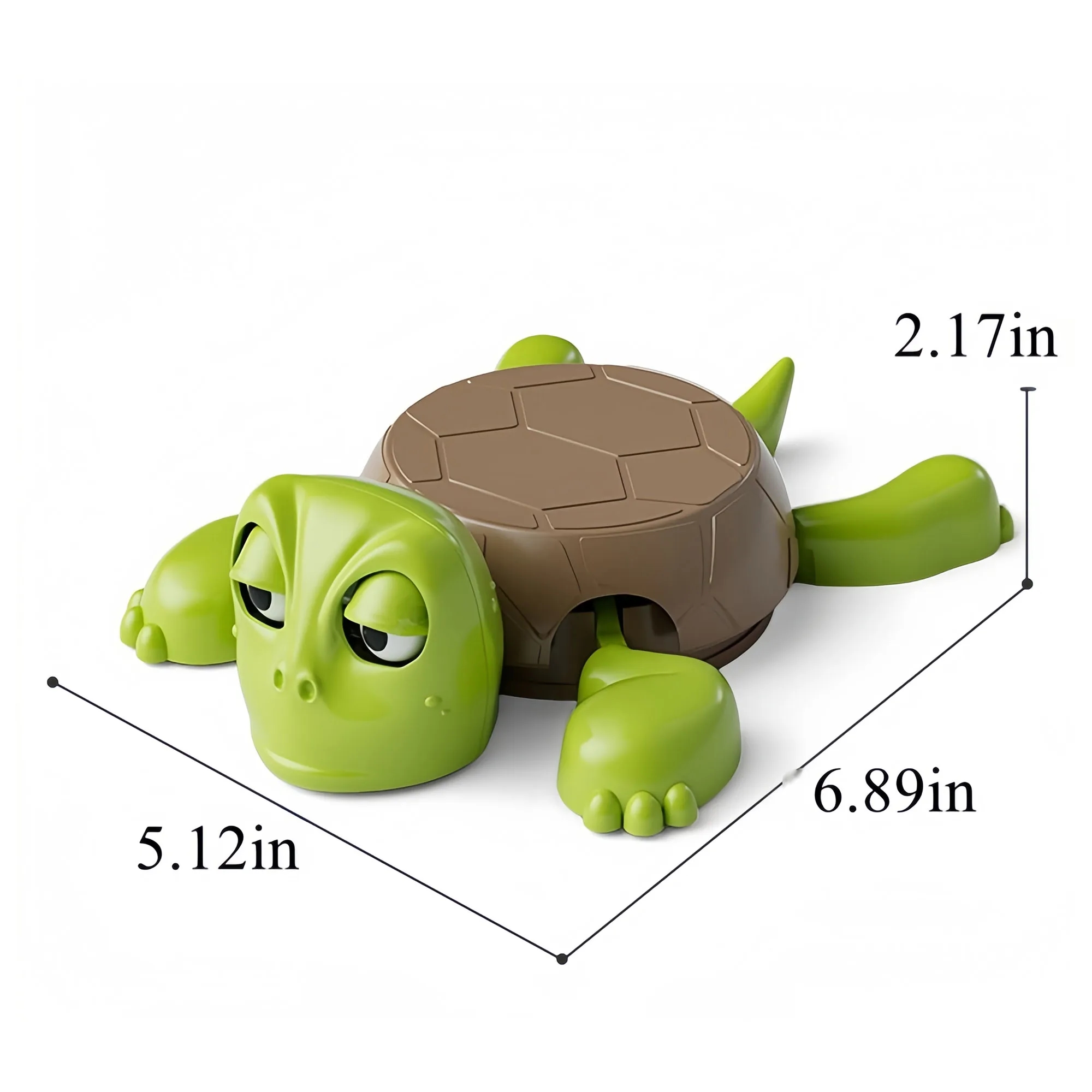 Viral Funny Press Turtle Coaster Creative Desktop Ornament 3