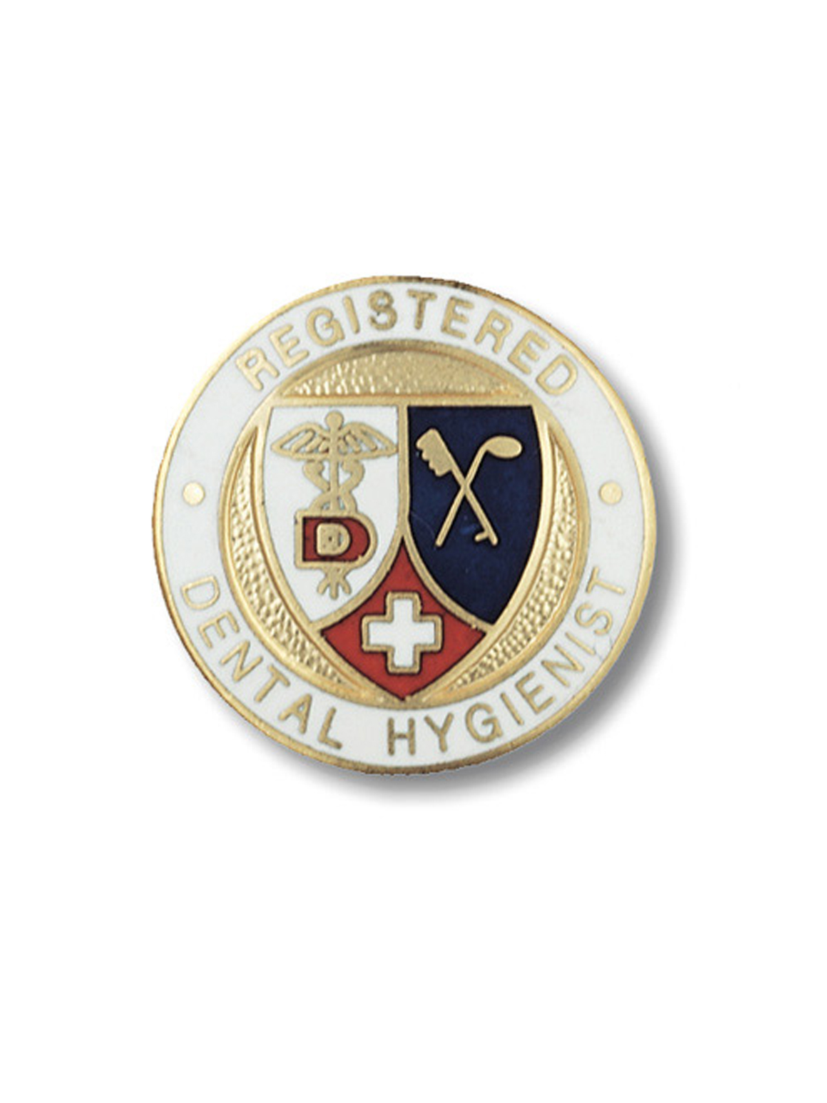 Prestige Medical - Registered Dental Hygienist Cloisonne Pin