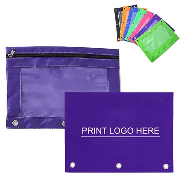10x7 Pencil Pouch With PVC Window 4
