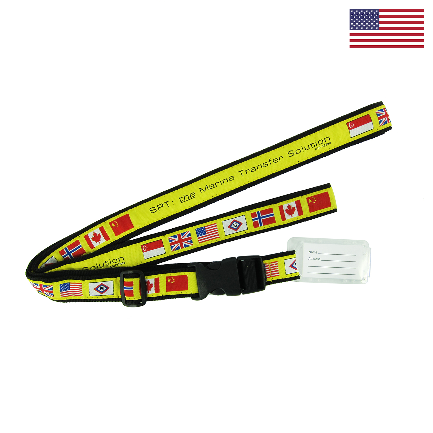 1" Woven Luggage Strap - "Elite" Weave