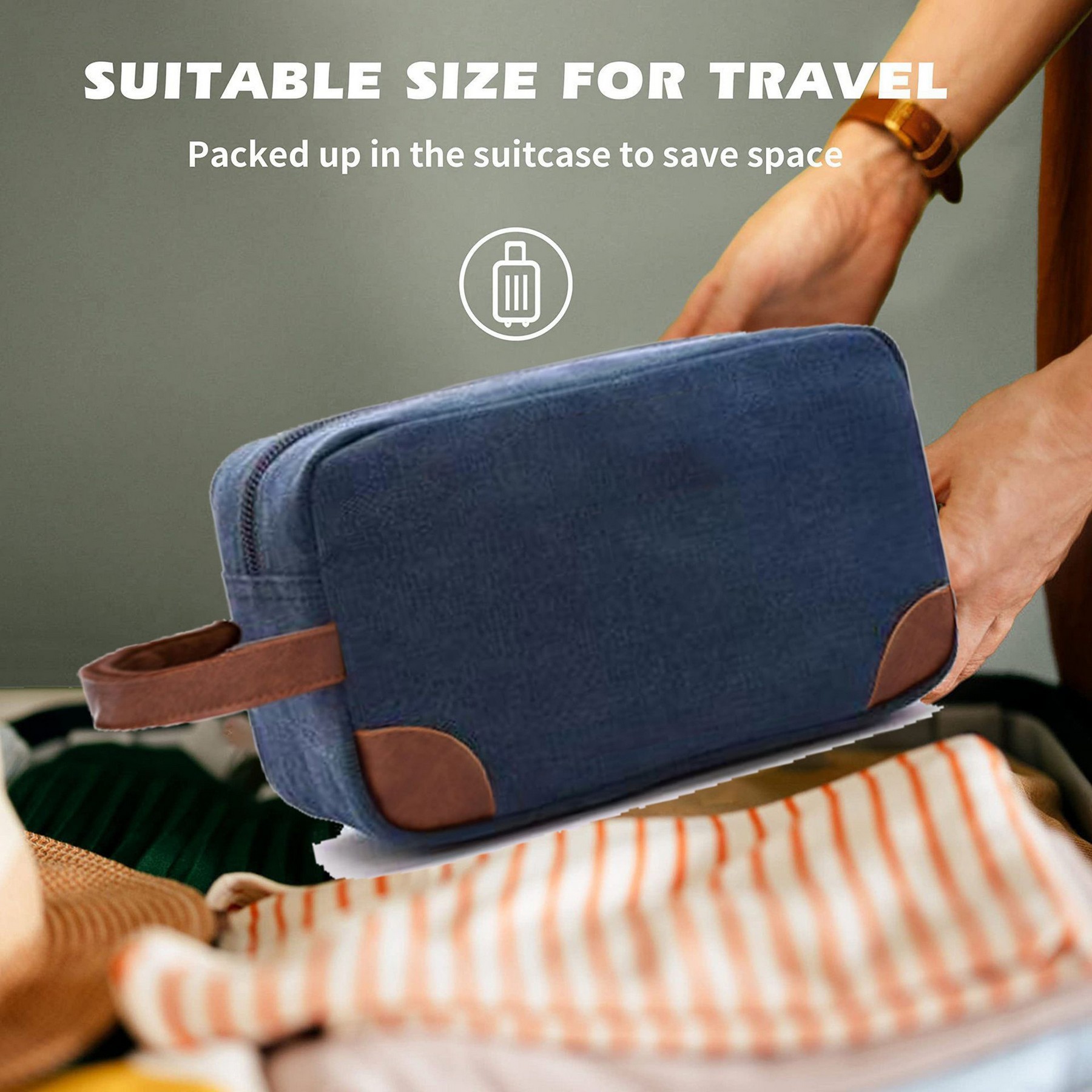 Men's Toiletry Canvas Bag 4