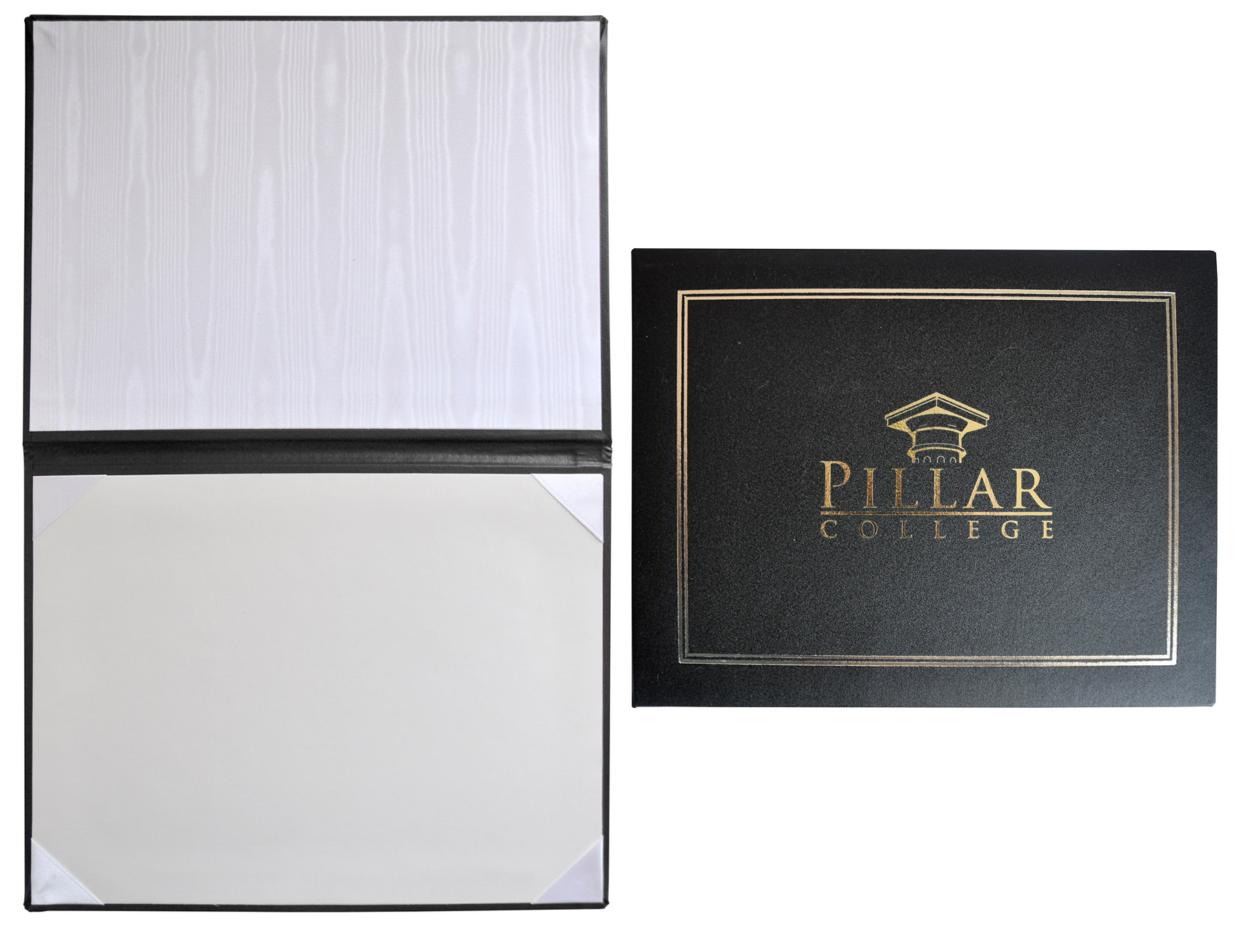 Turned Edge Diploma Holder (Portrait style) 2