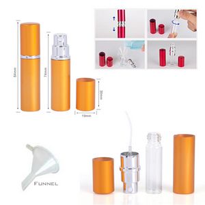 5ml Mini Liquid Spray Bottle With Aluminum Case 10
