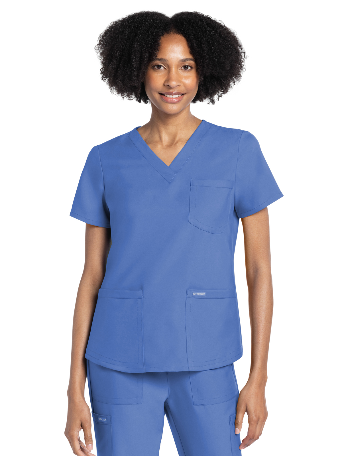 Cherokee - WW Originals Ultra - Women's 3-Pocket V-Neck Top 31