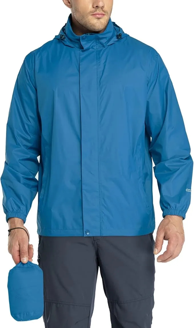 Men's Lightweight Waterproof Raincoat 10