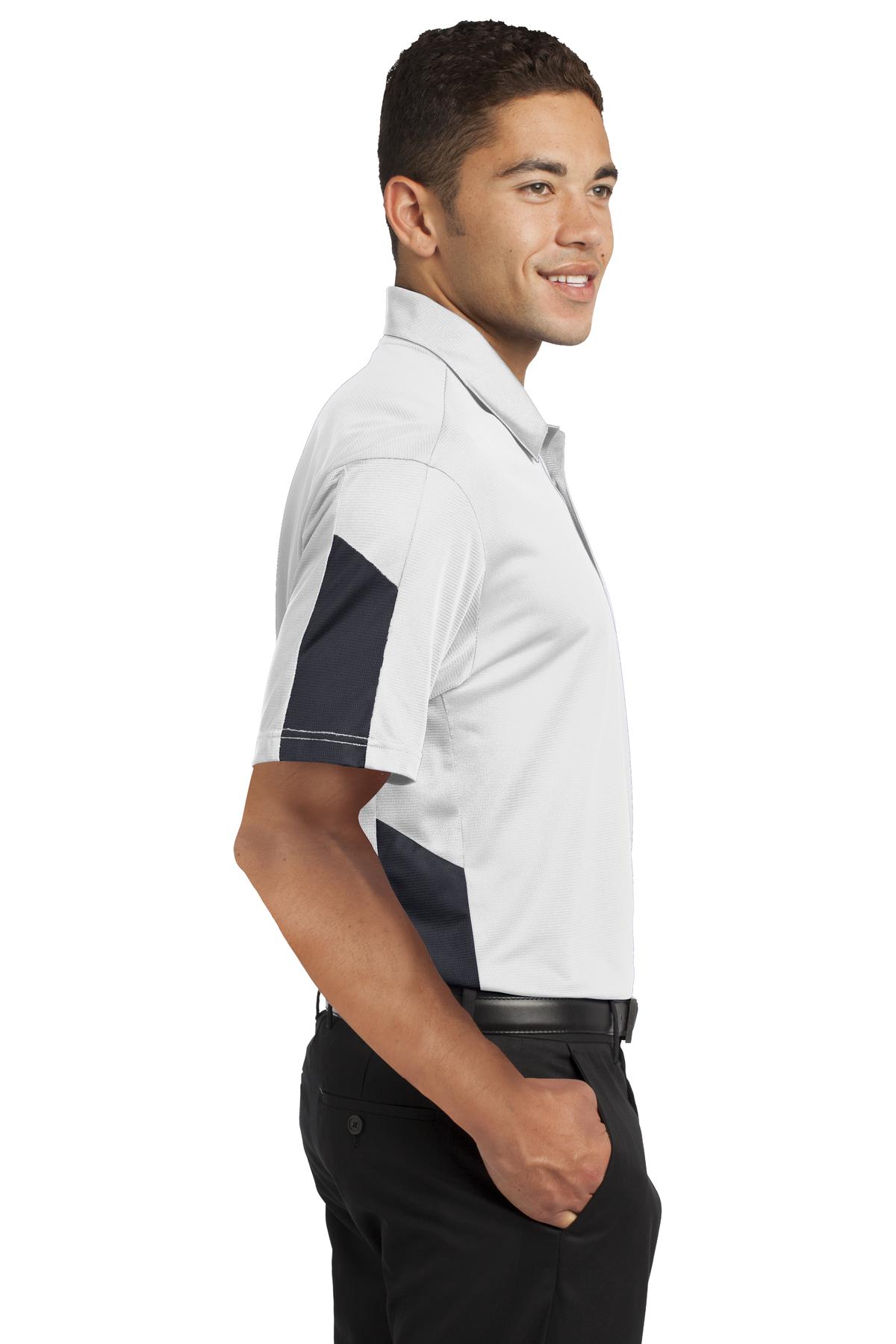 Sport-Tek PosiCharge Active Textured Colorblock Polo. ST695 27