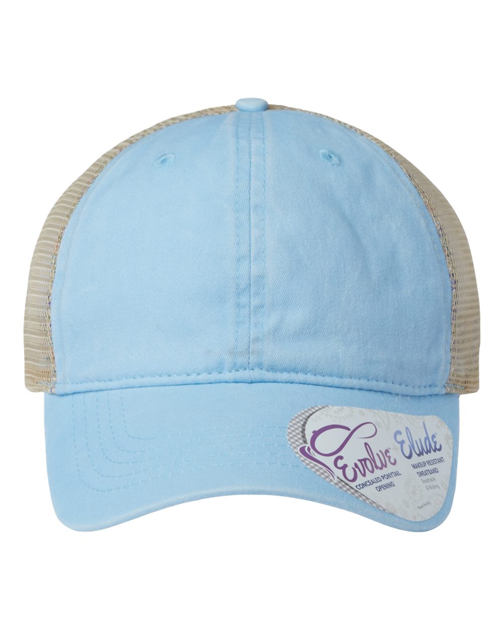Women's Washed Mesh-Back Cap - TESS 52