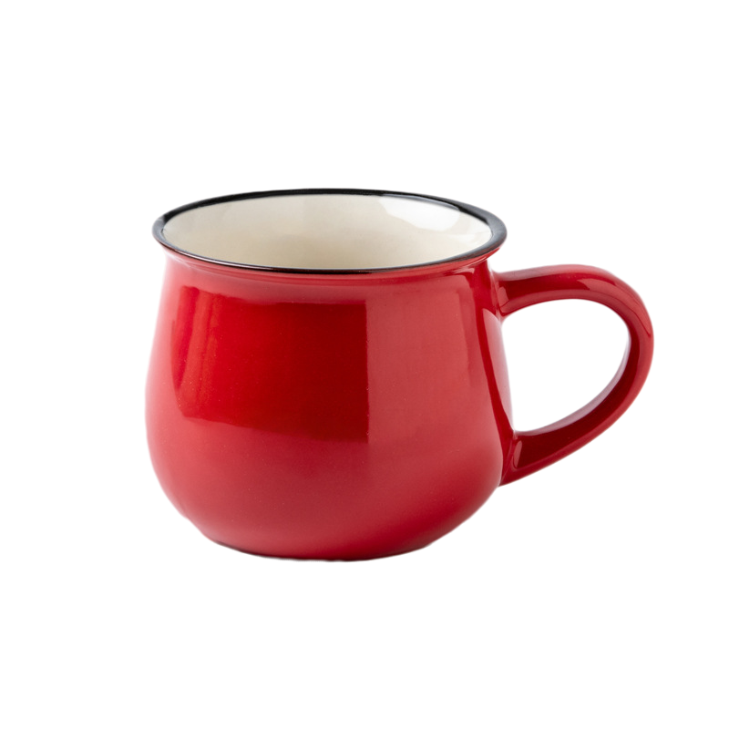 Creative 11 oz. Advertising Ceramic Mugs for Milk Juice 8
