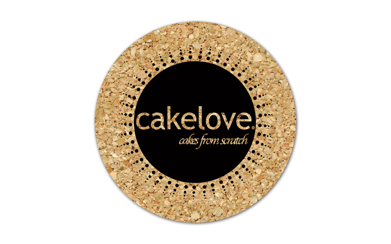 Circle Cork Coaster 4C