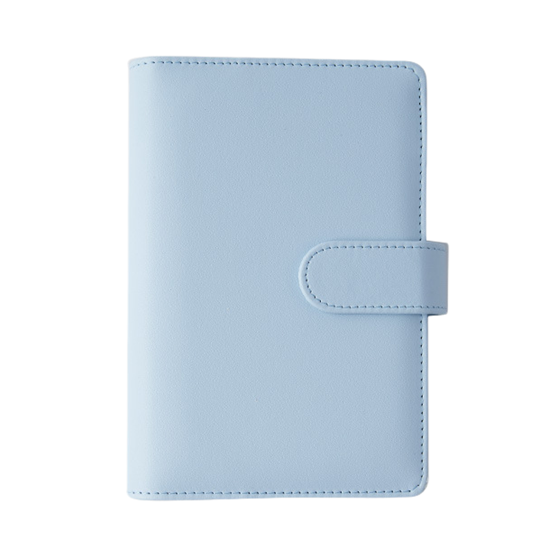 PU Leather A6 Business Travel Journal Diary Binder Notebook 7