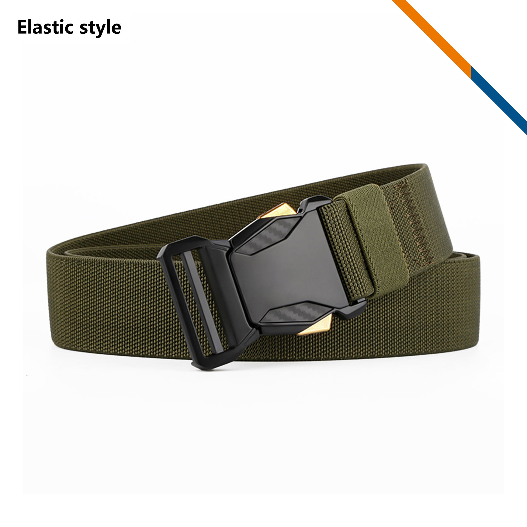 Lifirm Men Adjustable Plastic Buckle Tactical Belt 12