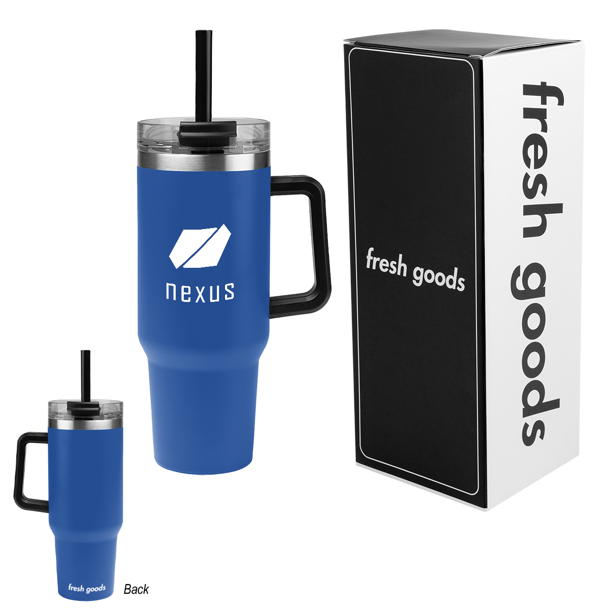 Fresh Goods 40 Oz. Intrepid Stainless Steel Tumbler 5