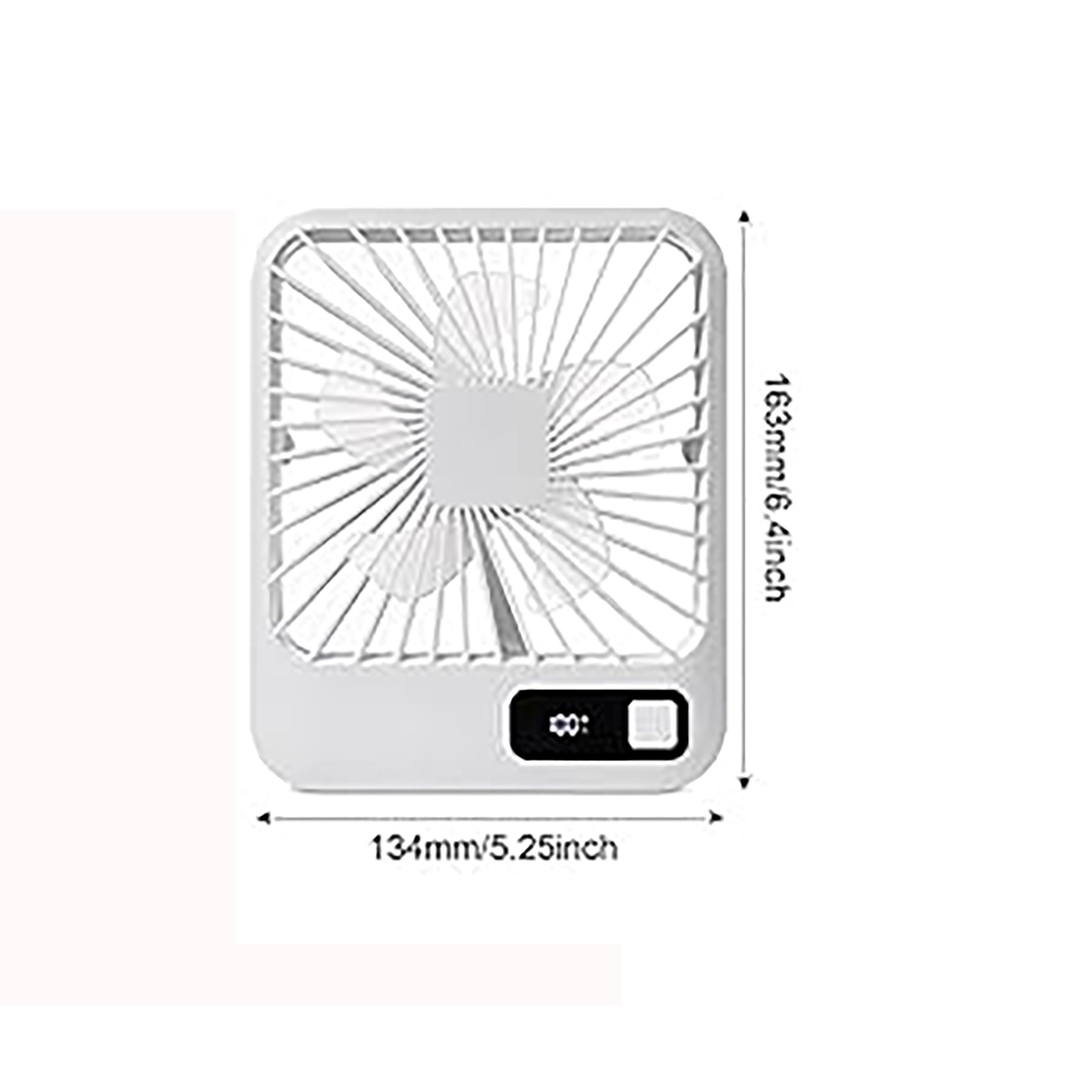 USB Rechargeable Desktop Fans 7