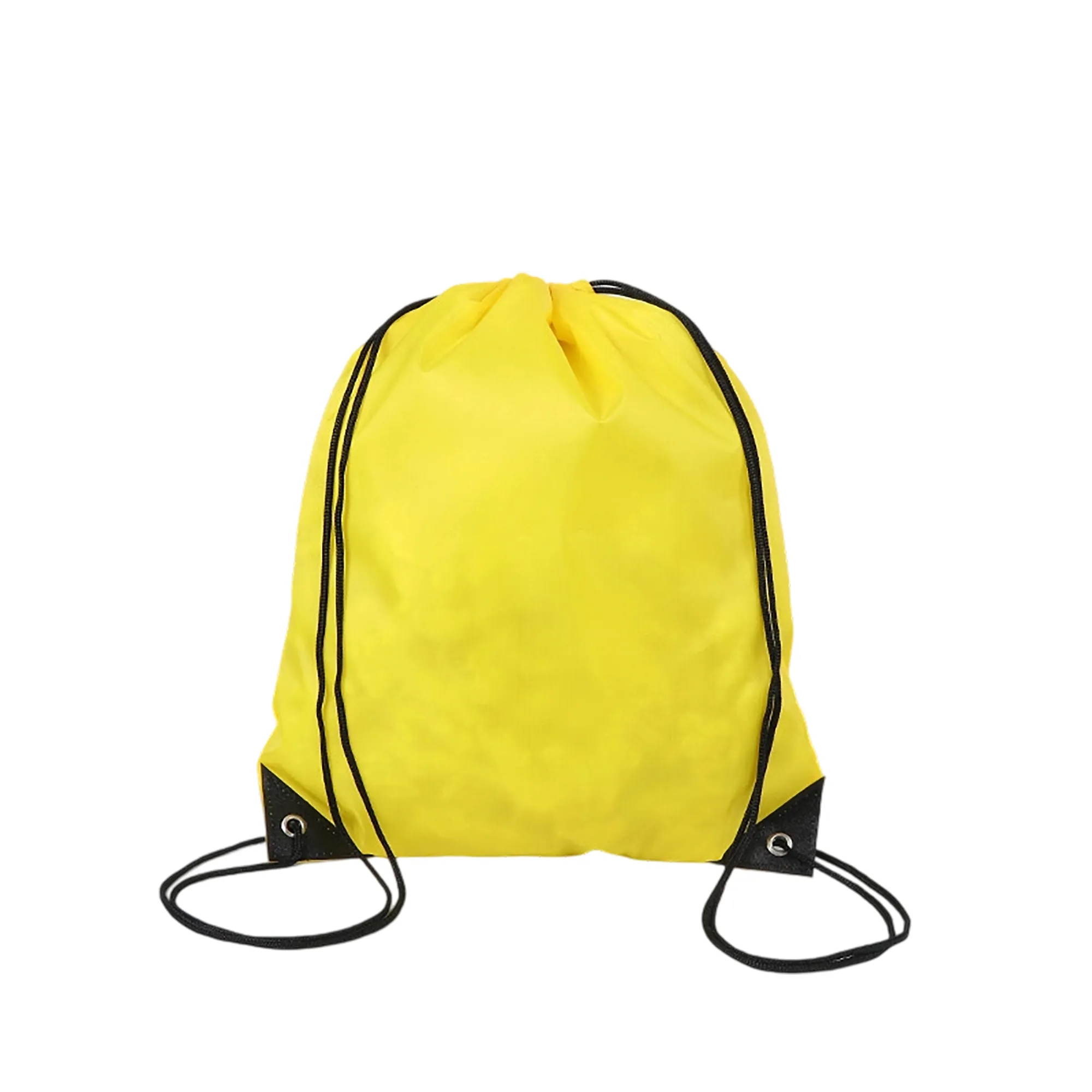 Reinforced Polyester Drawstring Backpack 13x17 15