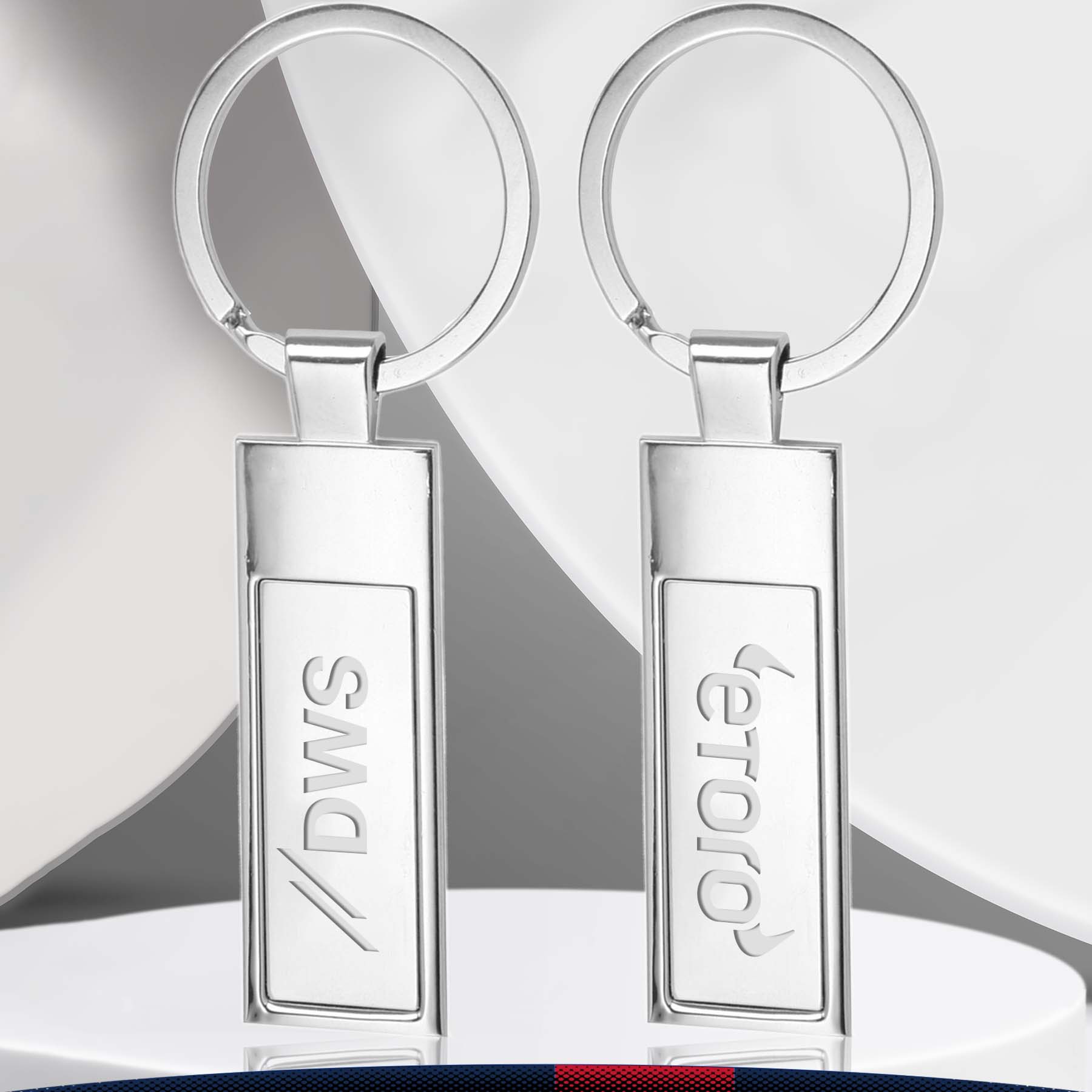 Parly Rectangular Keychain 4