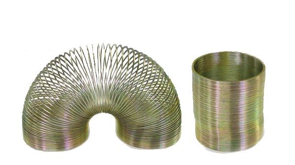 Metal Coil Puzzle Spring (1" Diam.) 2