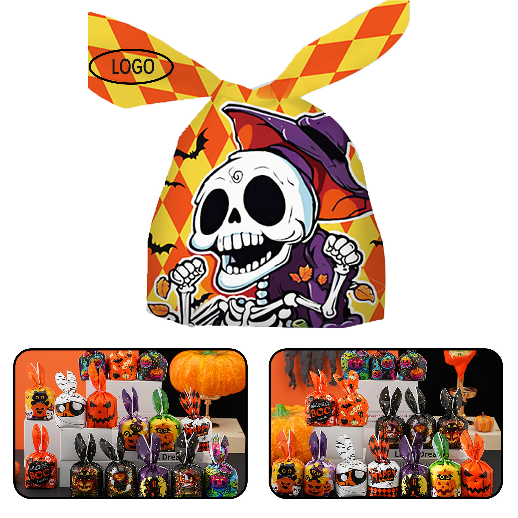Halloween Candy Bags Party Supply Pouch 2