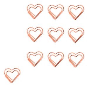 Water Drop Shaped Paper Clips In Tin Box 10
