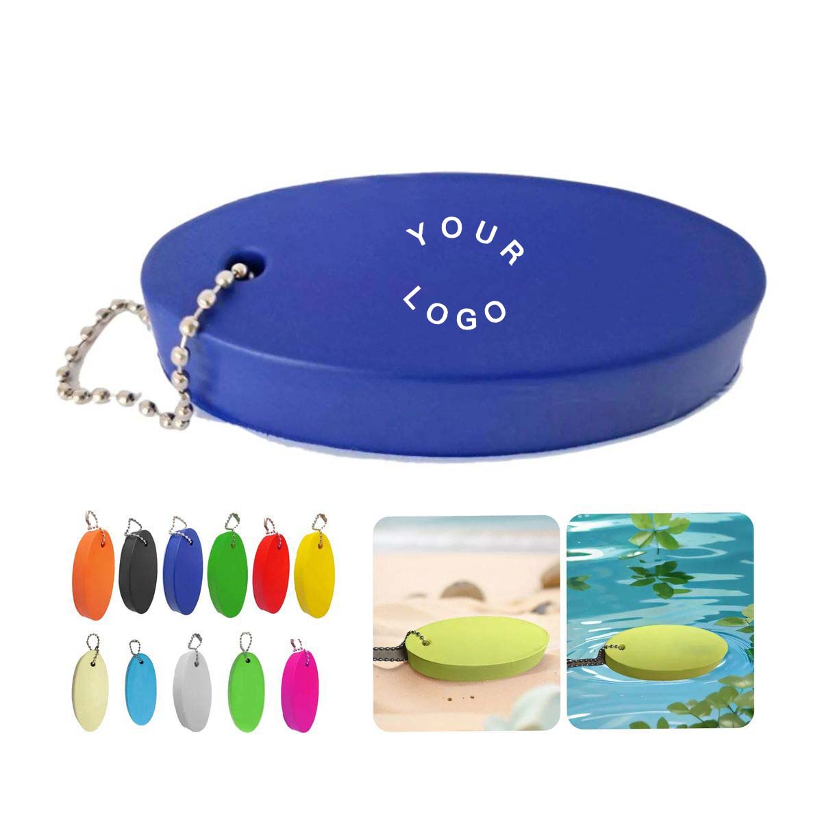 Durable Floating Keychain in Multiple Colors 2